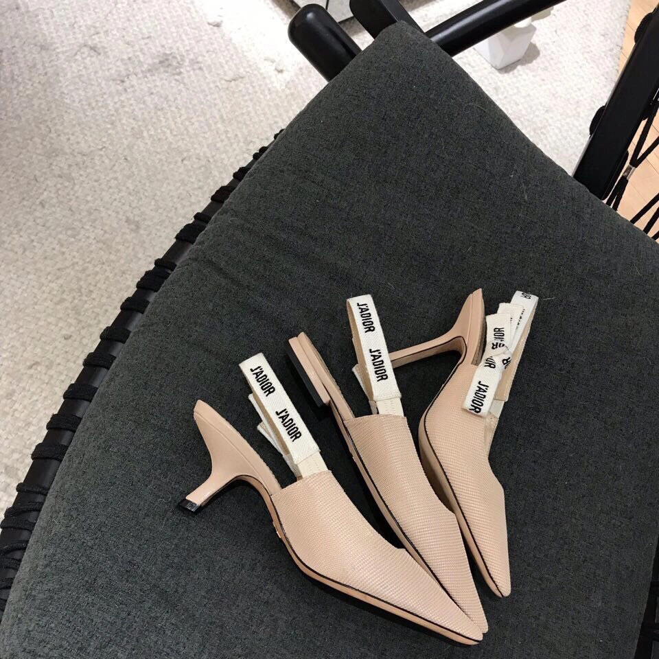 coco-- embroidery Heel height1cm  6.5cm  9.5cm slingback 2colour item : B-X024B25140-2
